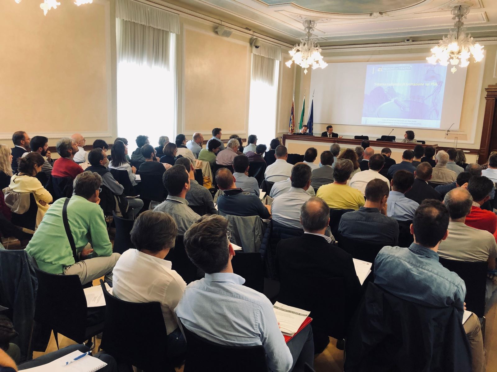 Oggi a Venezia il primo giorno del corso di formazione per Team Leader di PSA