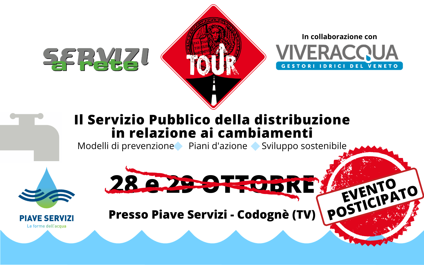 *Evento posticipato* Servizi a rete tour