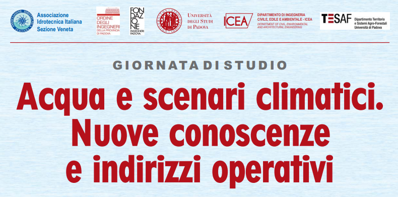 Il 10 dicembre a Padova il convegno di Viveracqua sui cambiamenti climatici
