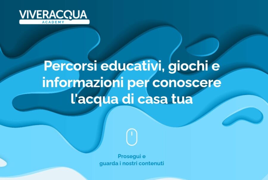 Viveracqua Academy piattaforma per l'educazione ambientale