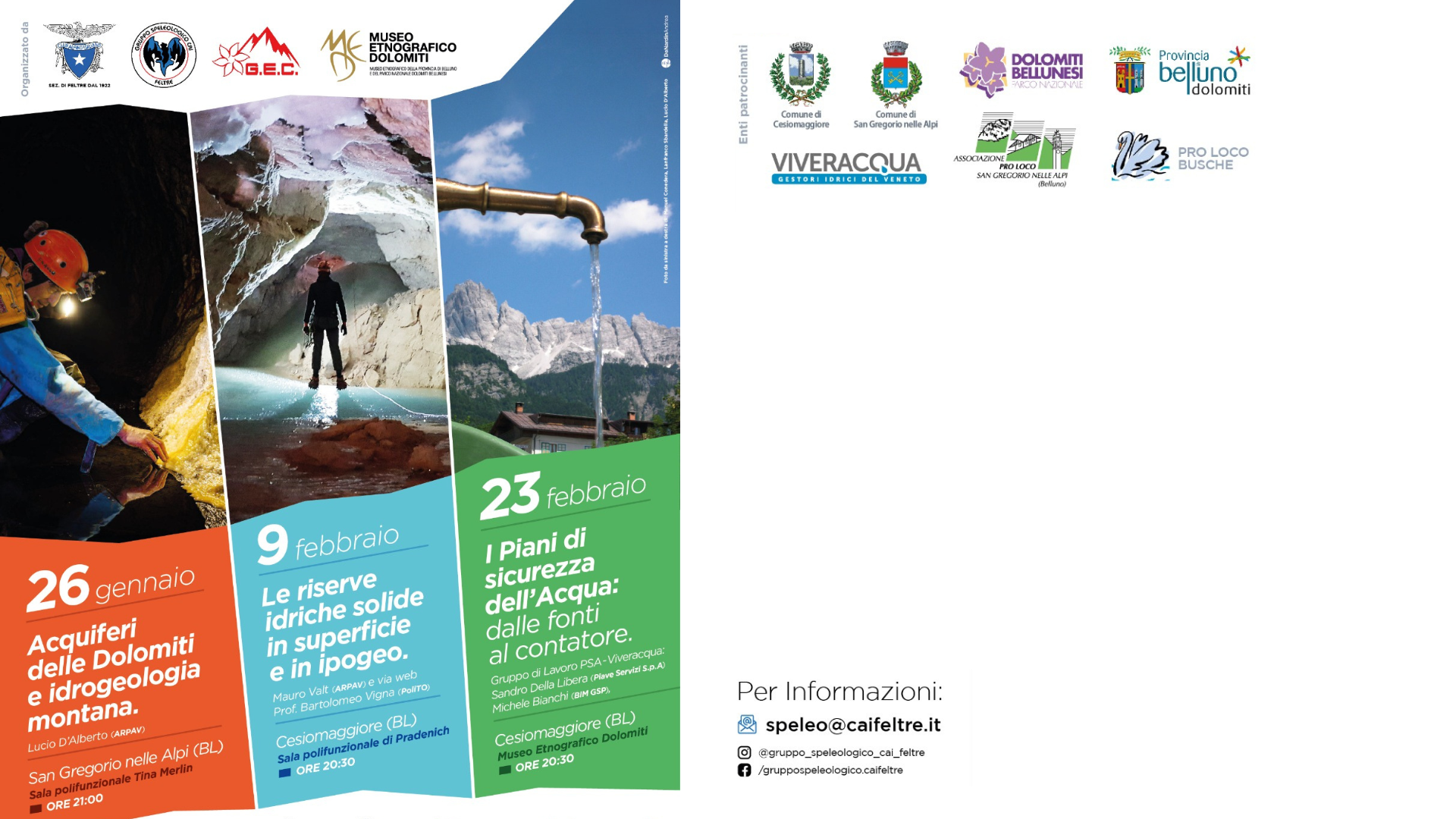 Un evento per parlare dei “Piani di Sicurezza dell’Acqua: dalle fonti al contatore”